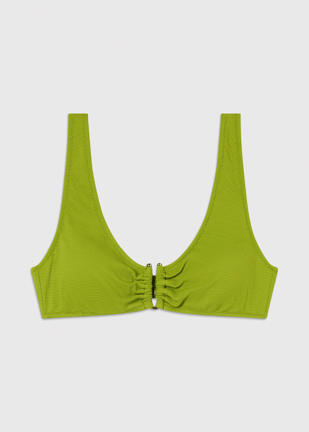 Textured Ring Bikini Top