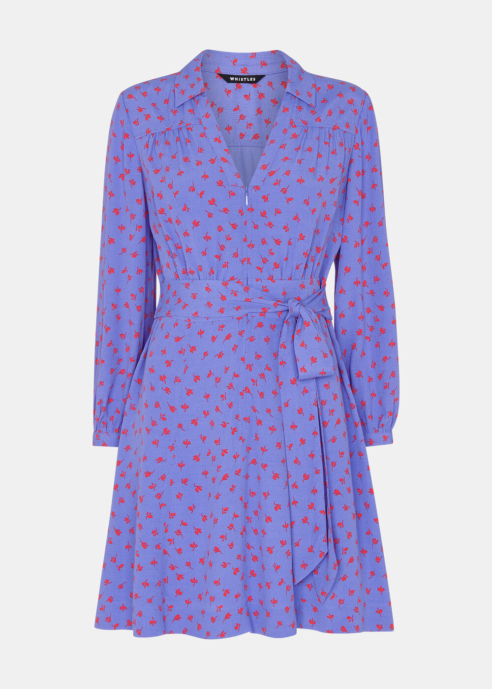 Scattered Petals Print Dress