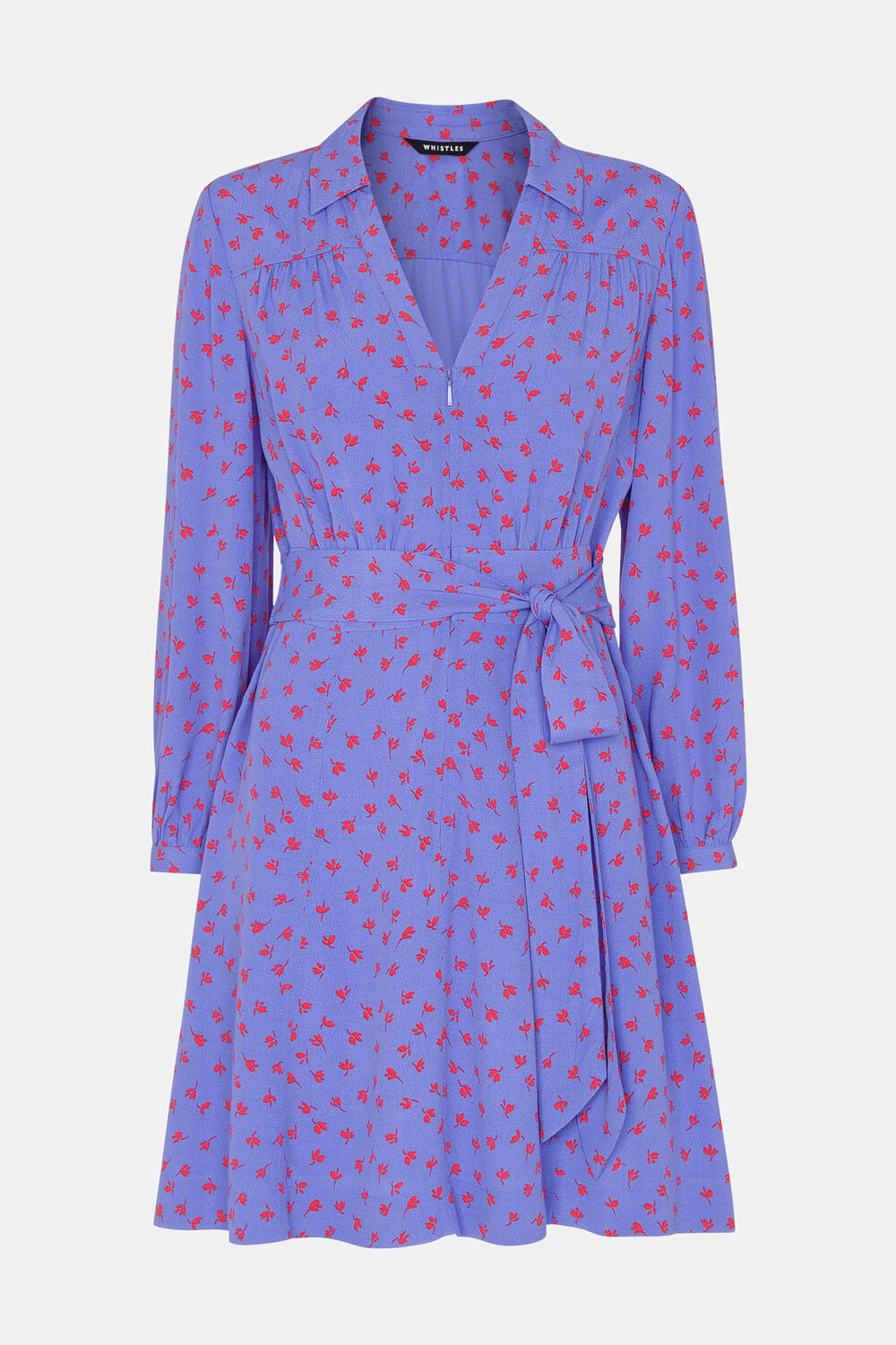 Petite Scattered Petals Print Dress