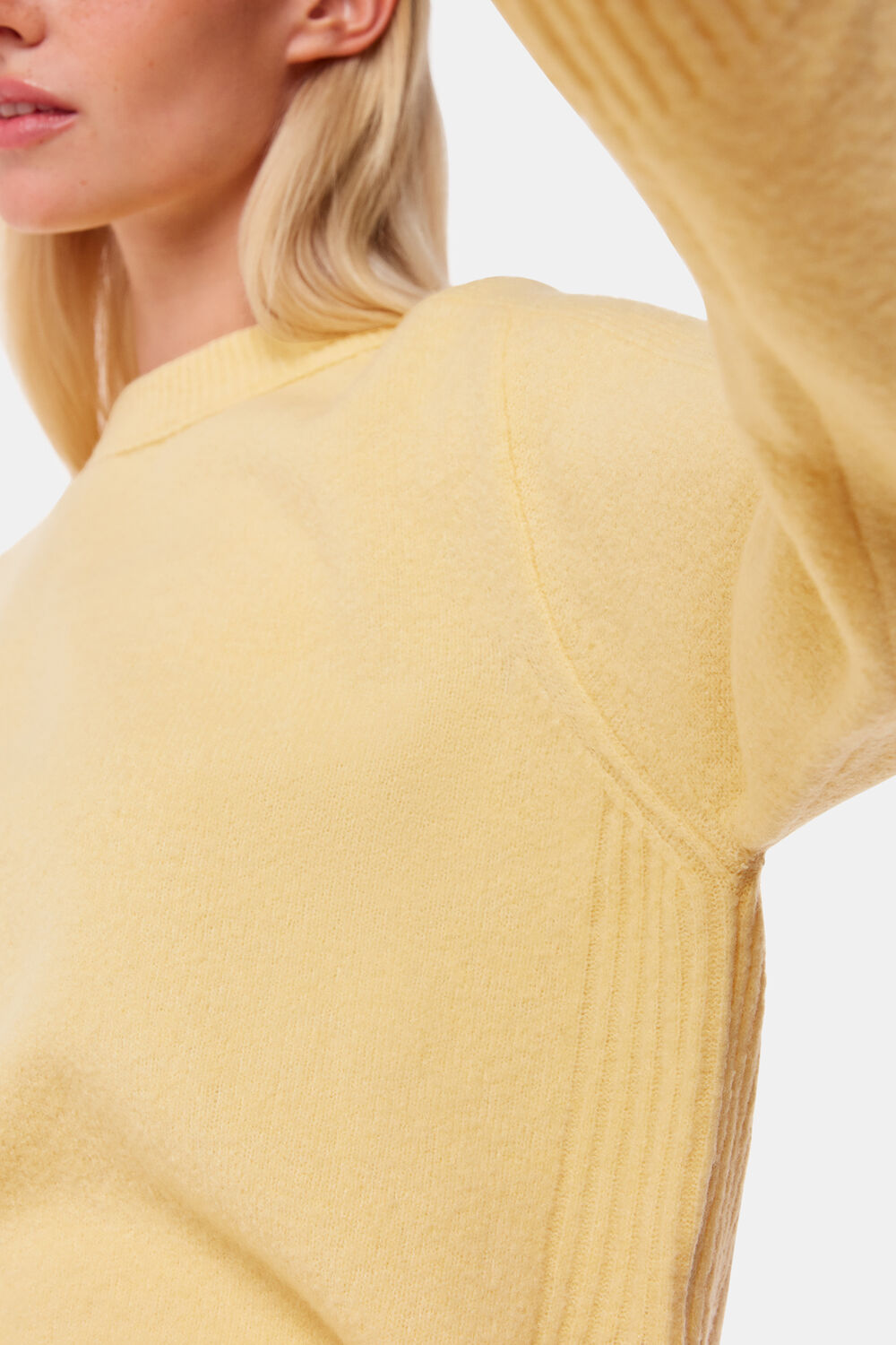Alana Wool Mix Crew Neck