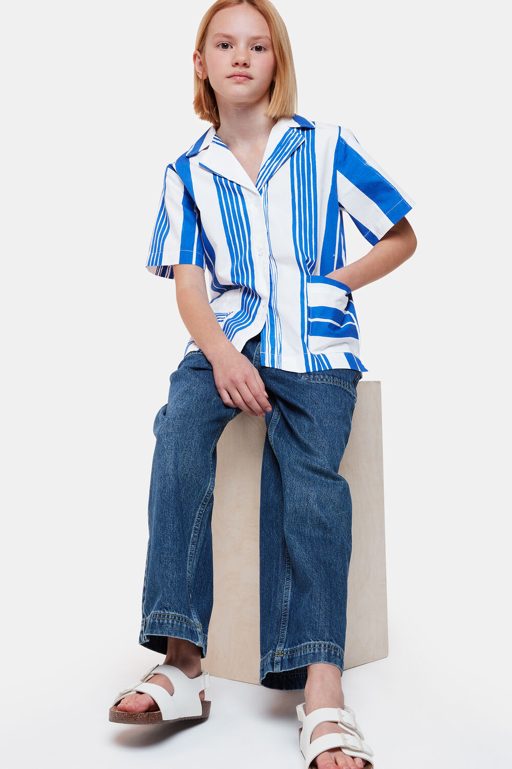 Blue Sammy Stripe Shirt