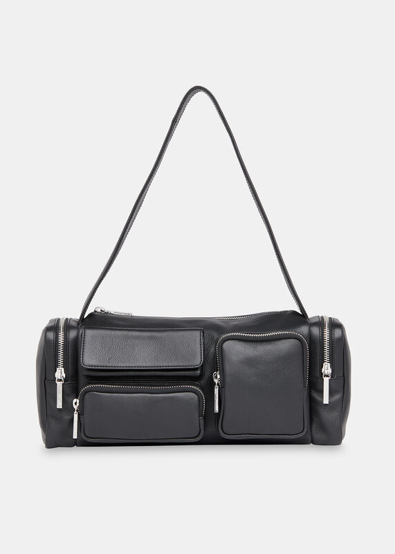 Black Laurina Utility Pocket Bag