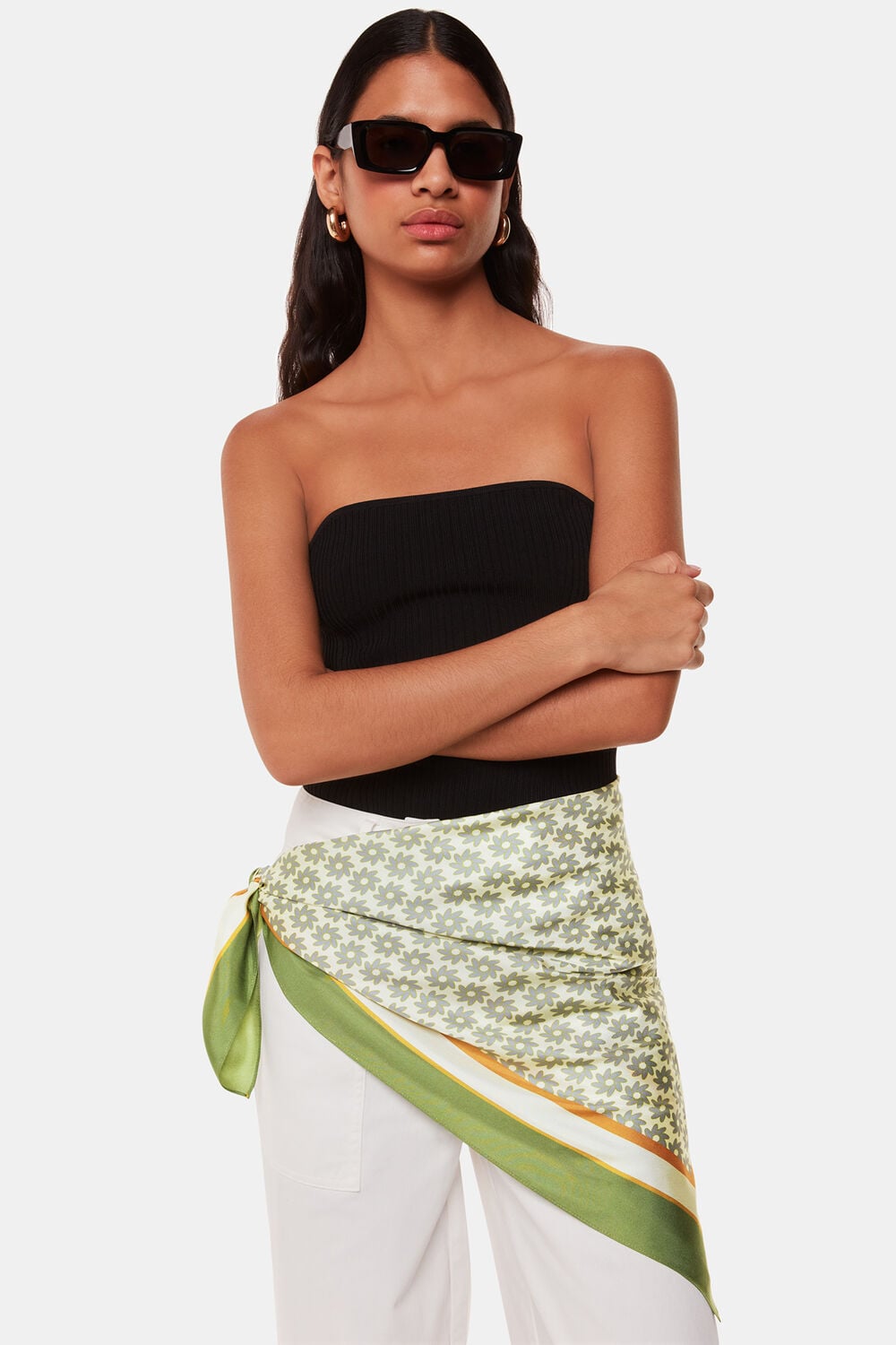 Sahar Buttercup Silk Scarf