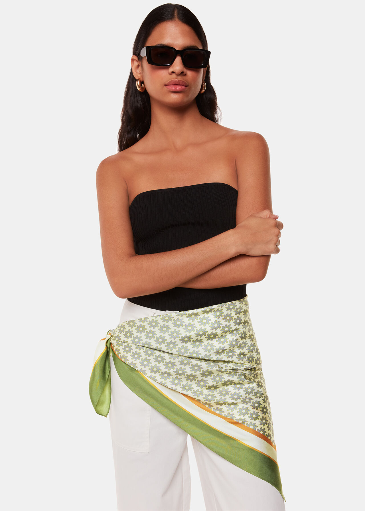 Sahar Buttercup Silk Scarf