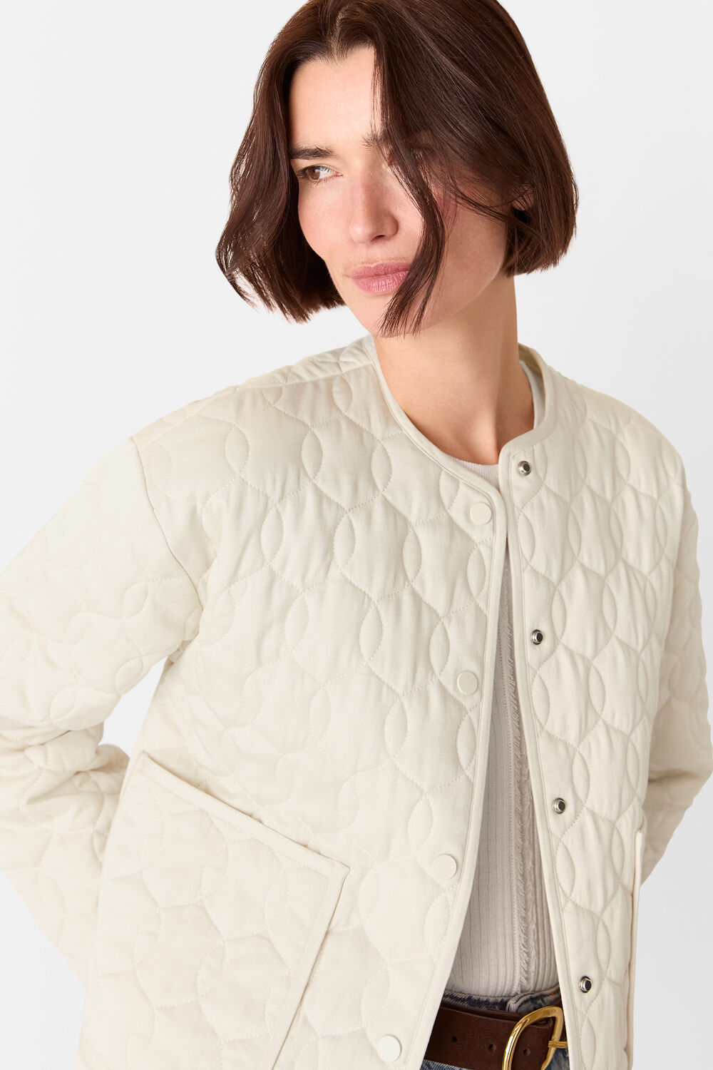 Maya Cotton Quilted Jacket