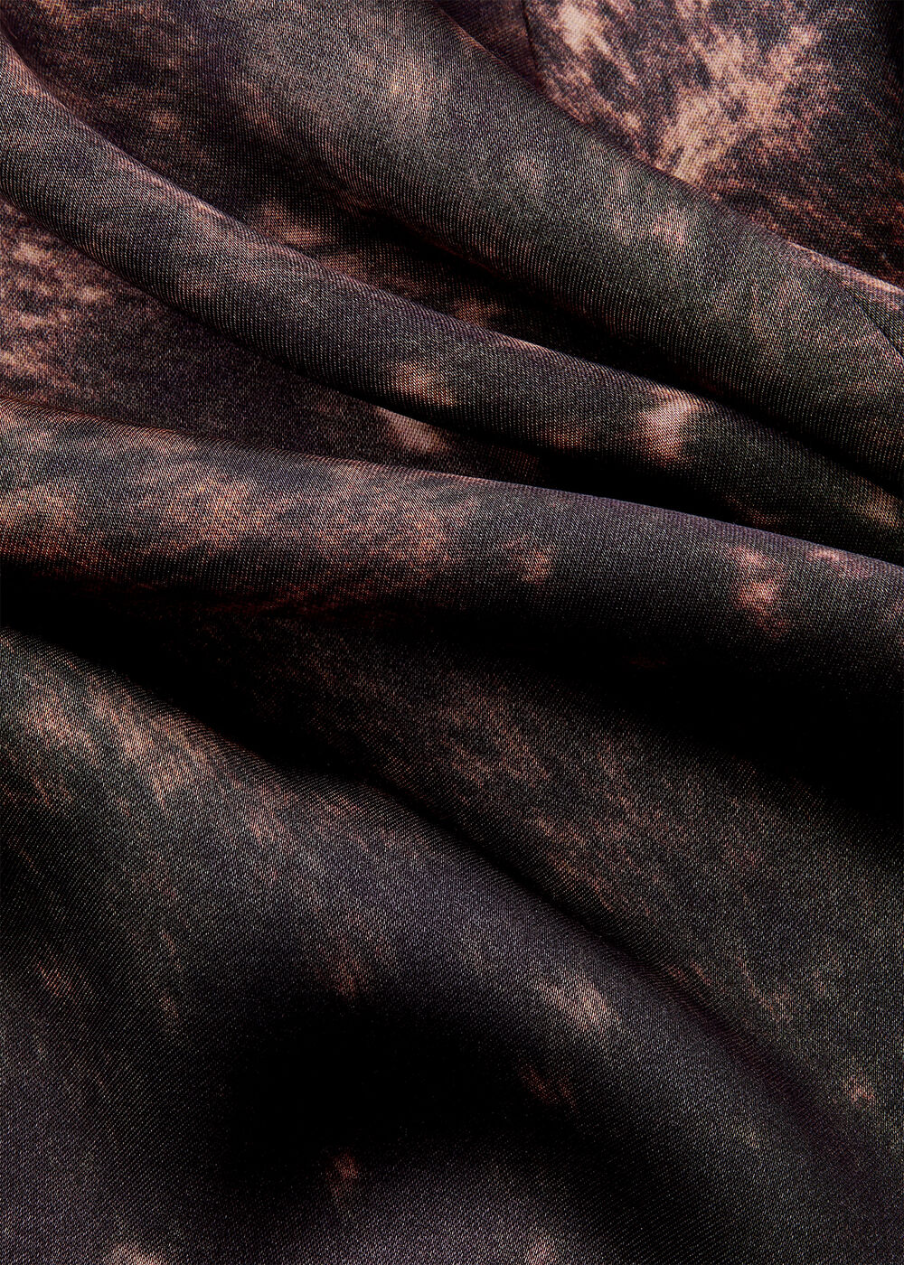 Spotted Animal Midi Skirt