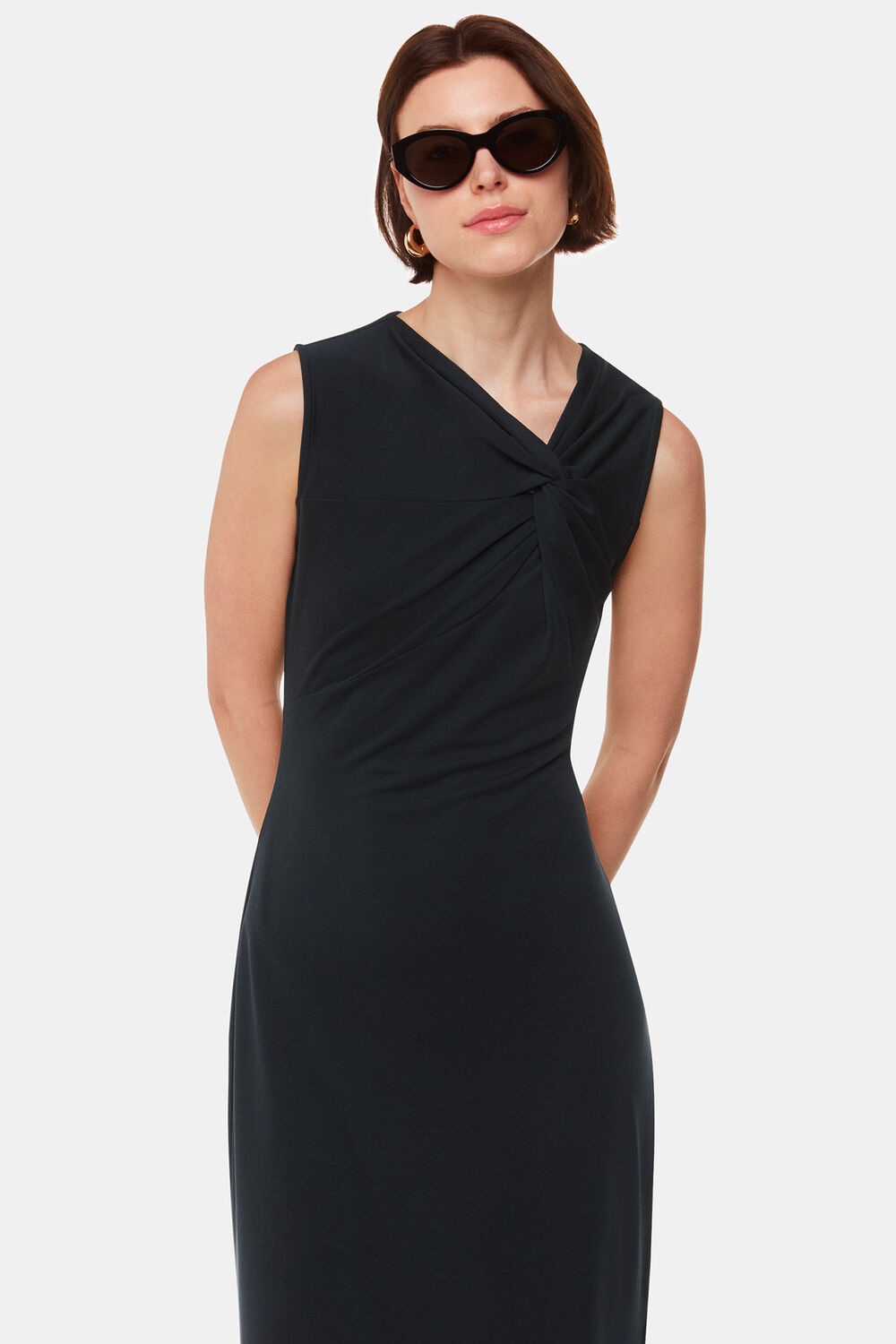 Saoirse Twist Jersey Dress