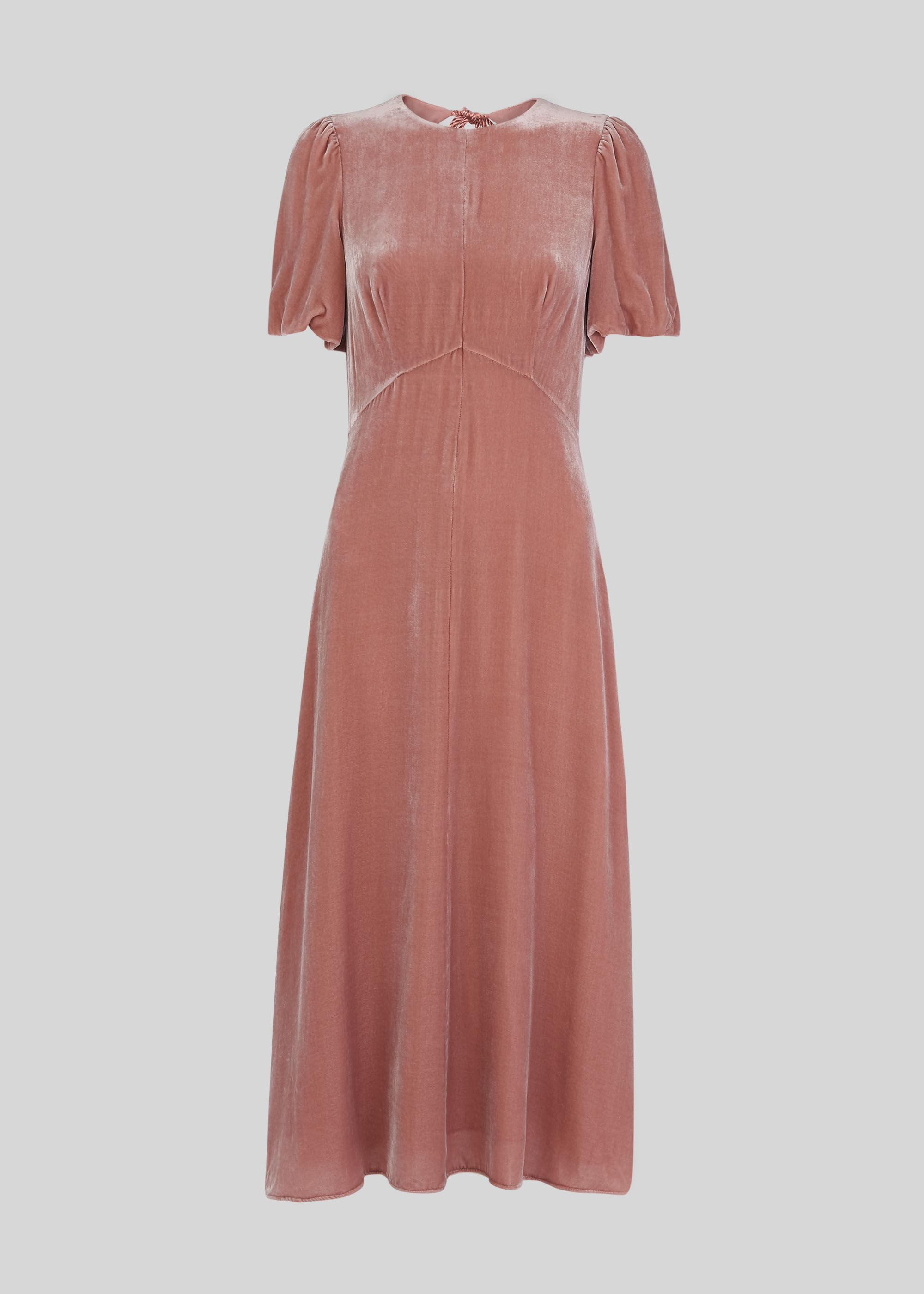 whistles lavone velvet wrap dress