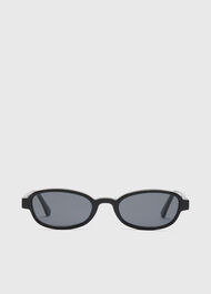 Slim Oval Sunglasses