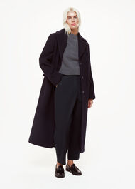 Petite Carla Barrel Cotton Trouser