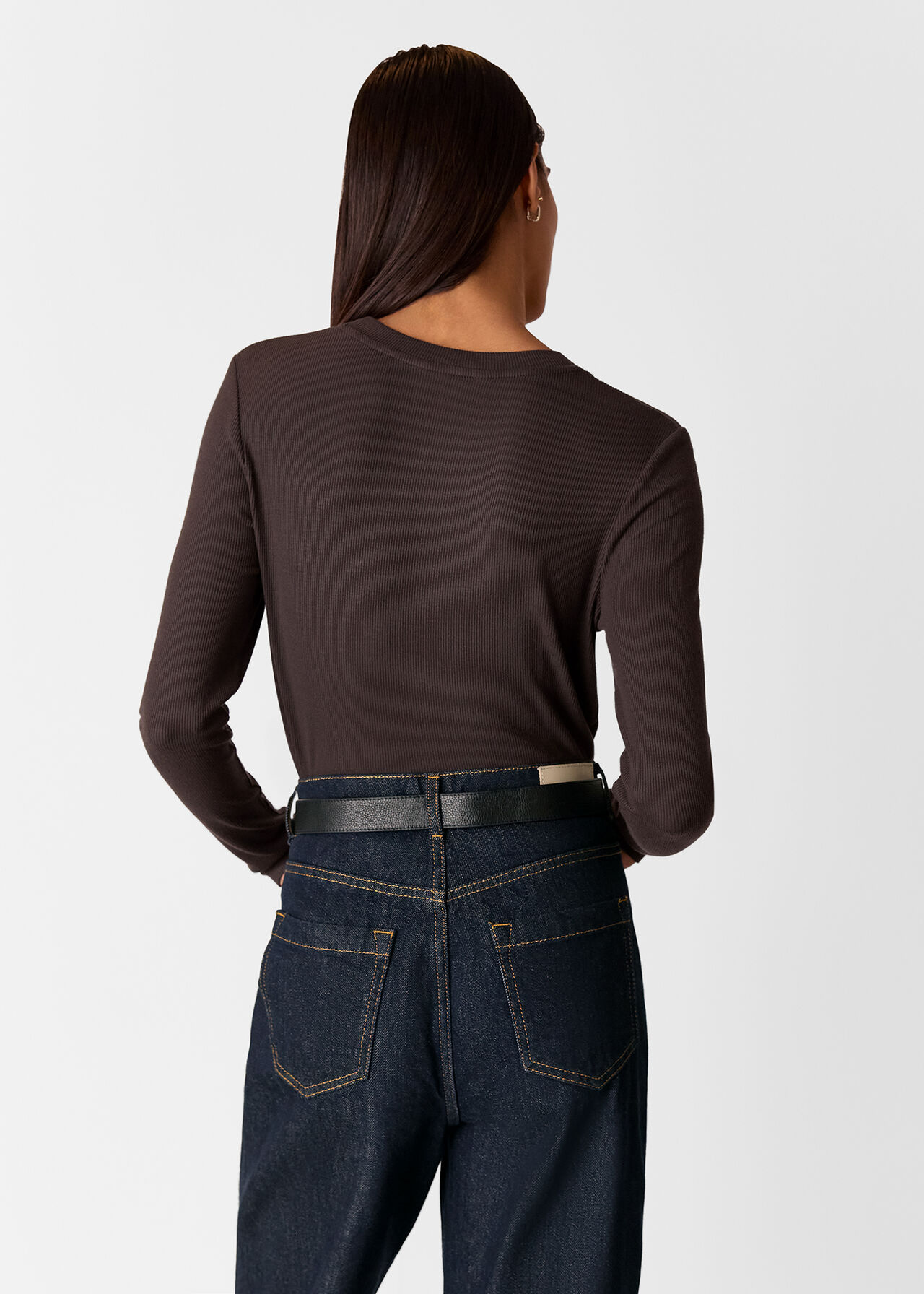 Essential Ribbed Crew