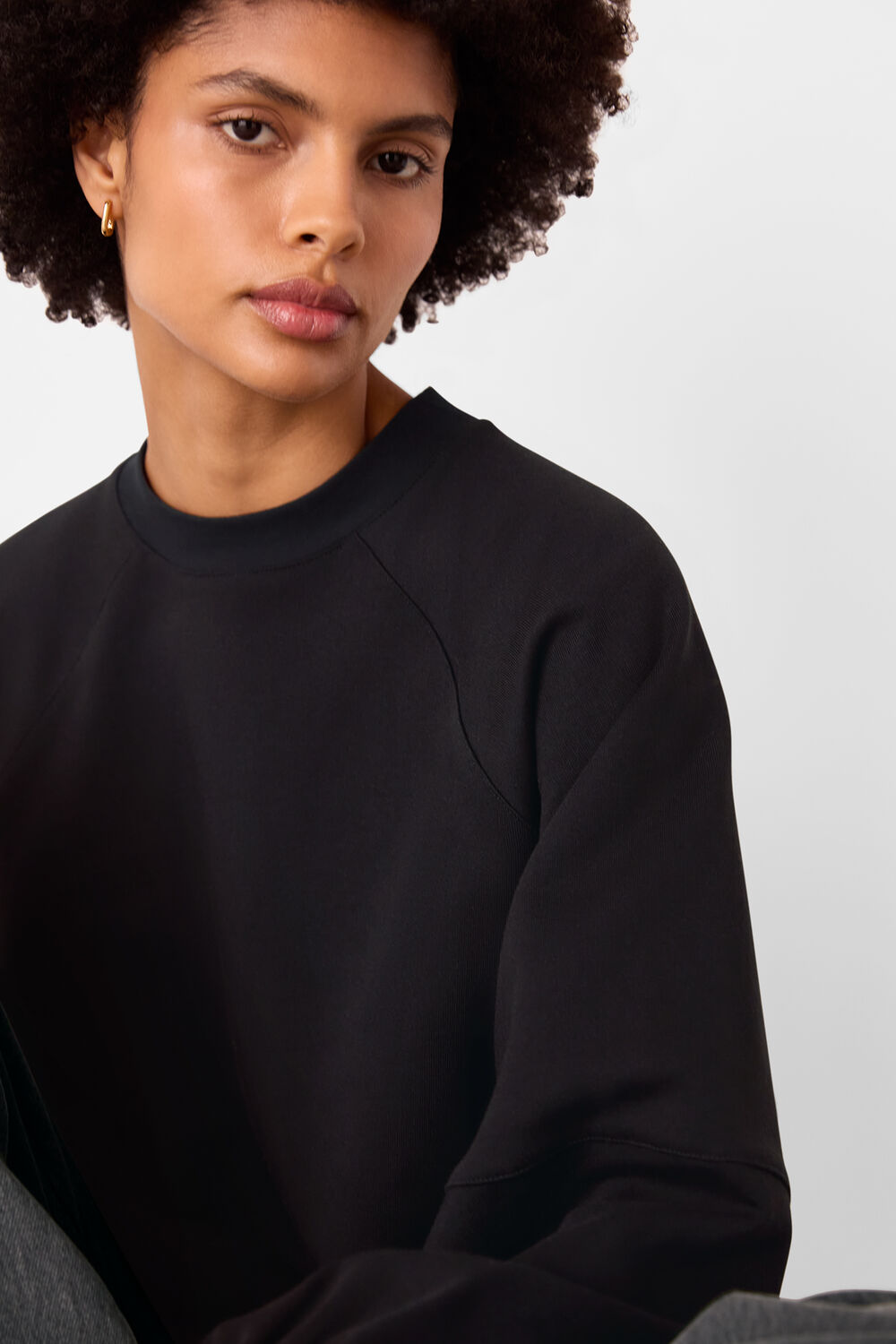 Gathered Full Sleeve Sweat