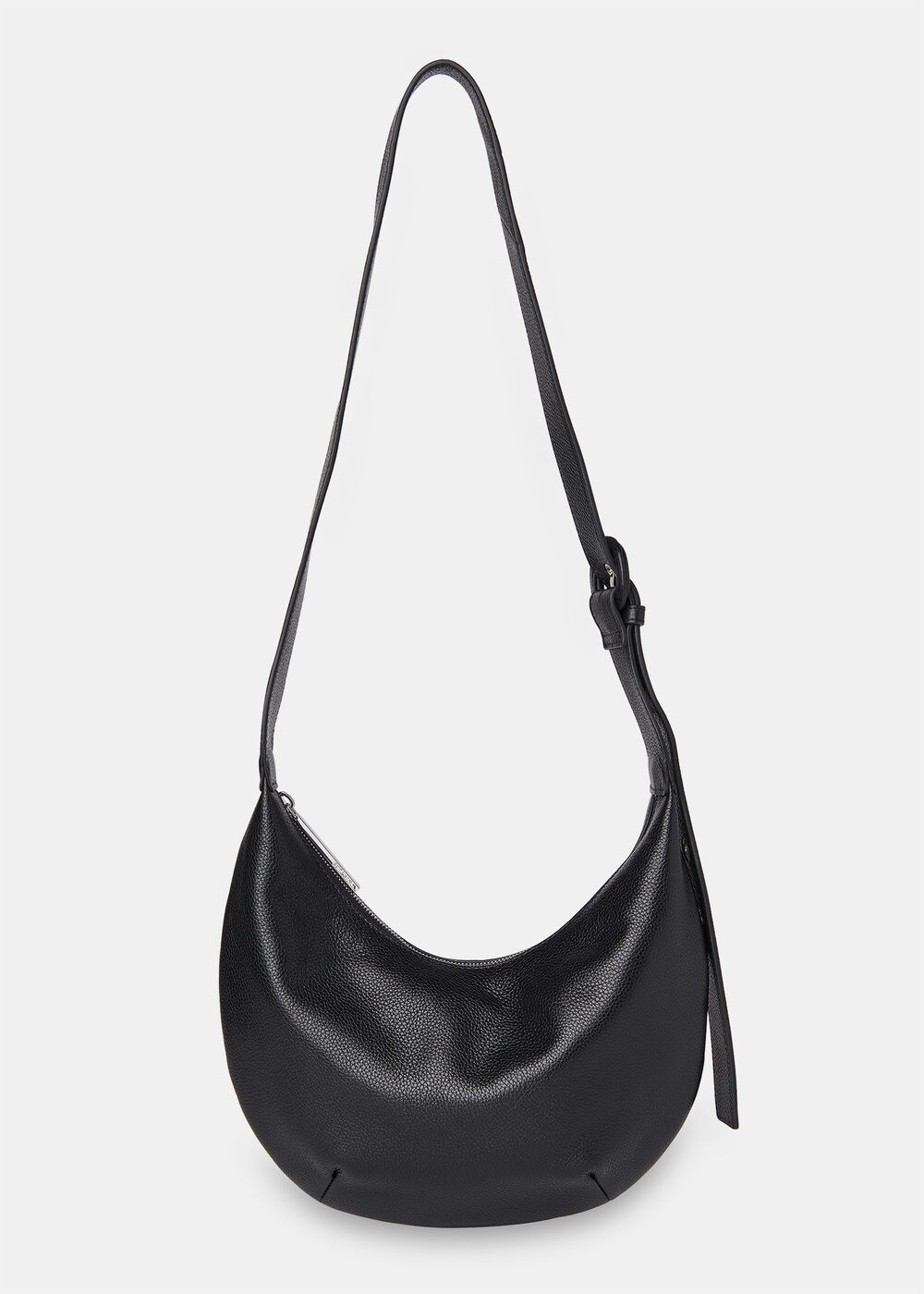 Small Sia Curved Crossbody Bag
