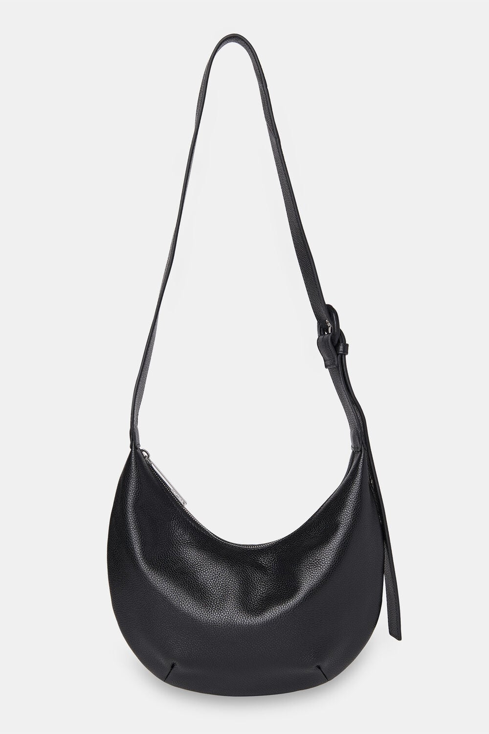 Small Sia Curved Crossbody Bag
