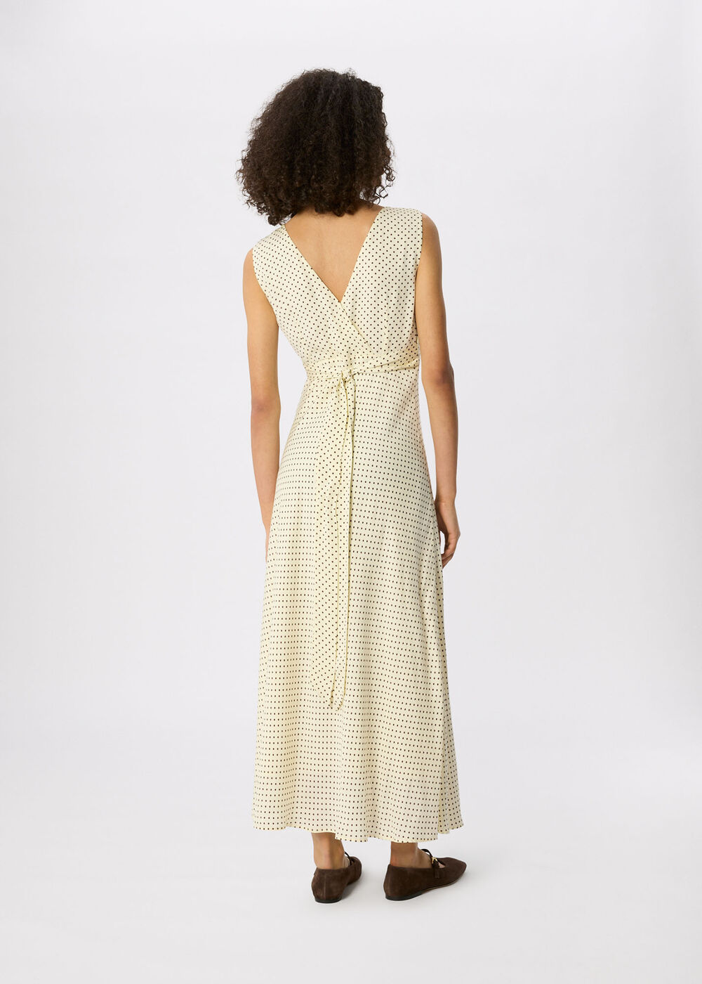 Mini Spot Sleeveless Dress