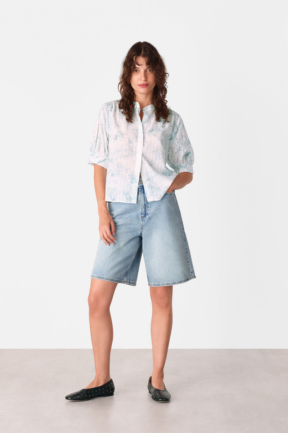 Pineapple Textured Shirt