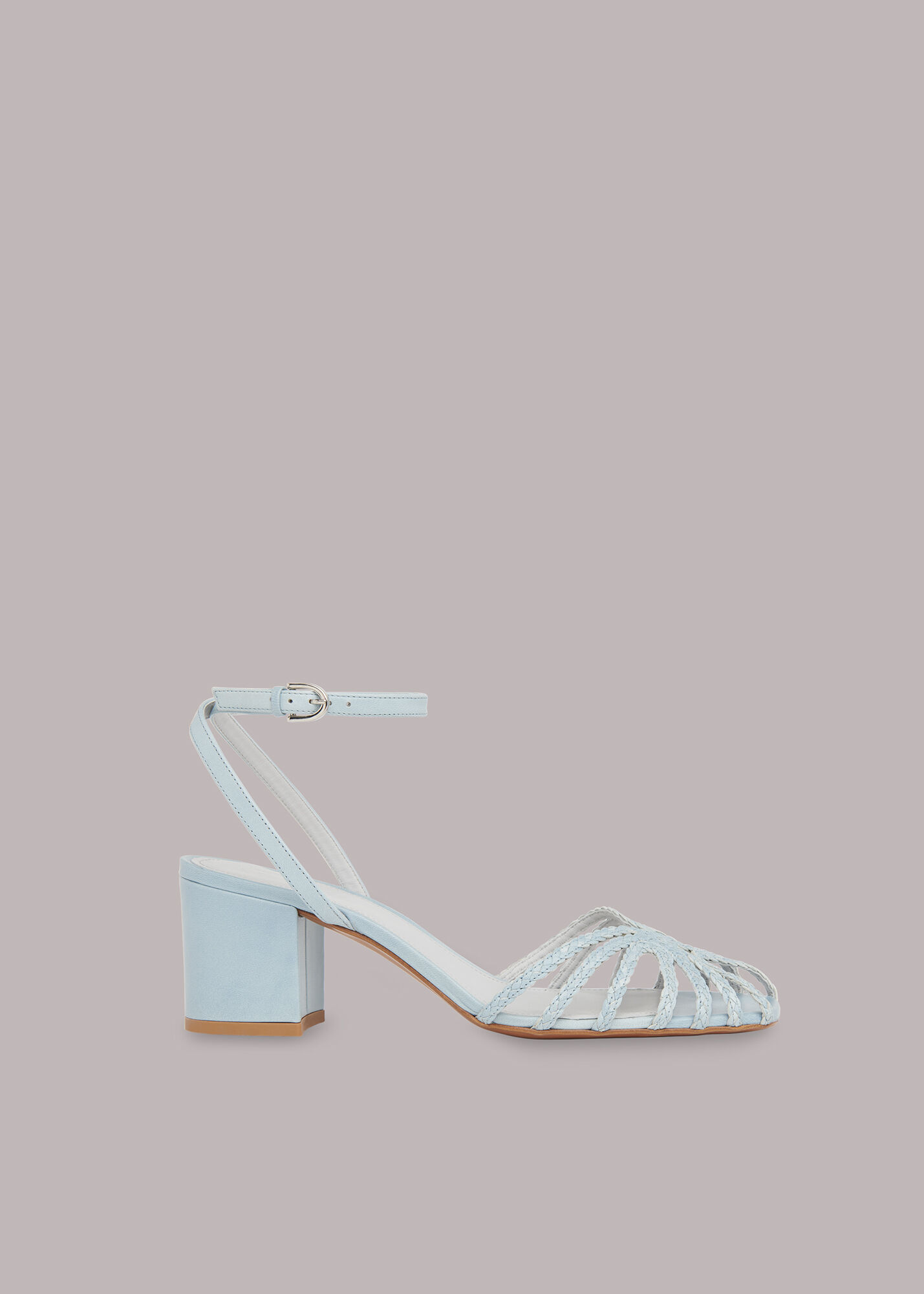 Light blue strappy discount sandals