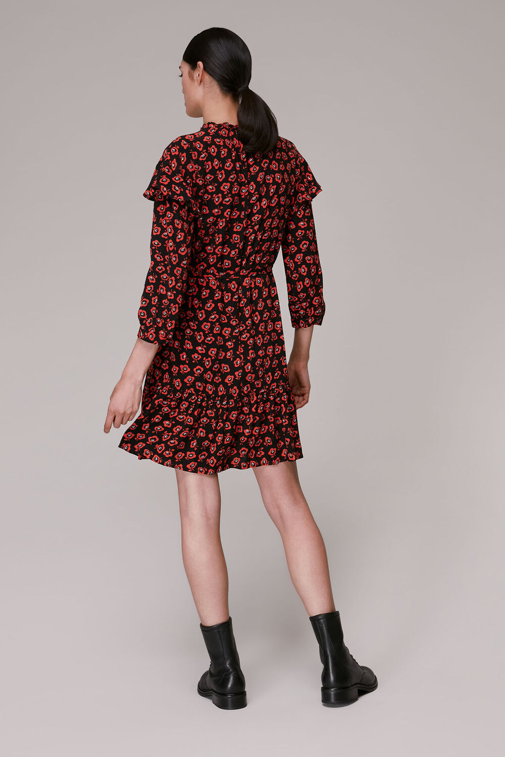 Botanical Garden Print Dress