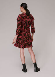 Botanical Garden Print Dress