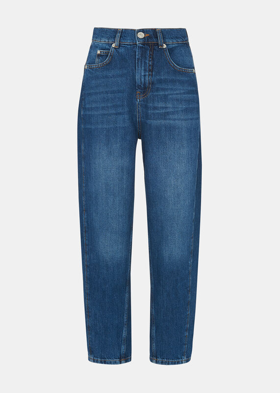 Denim Authentic Barrel Leg Jean