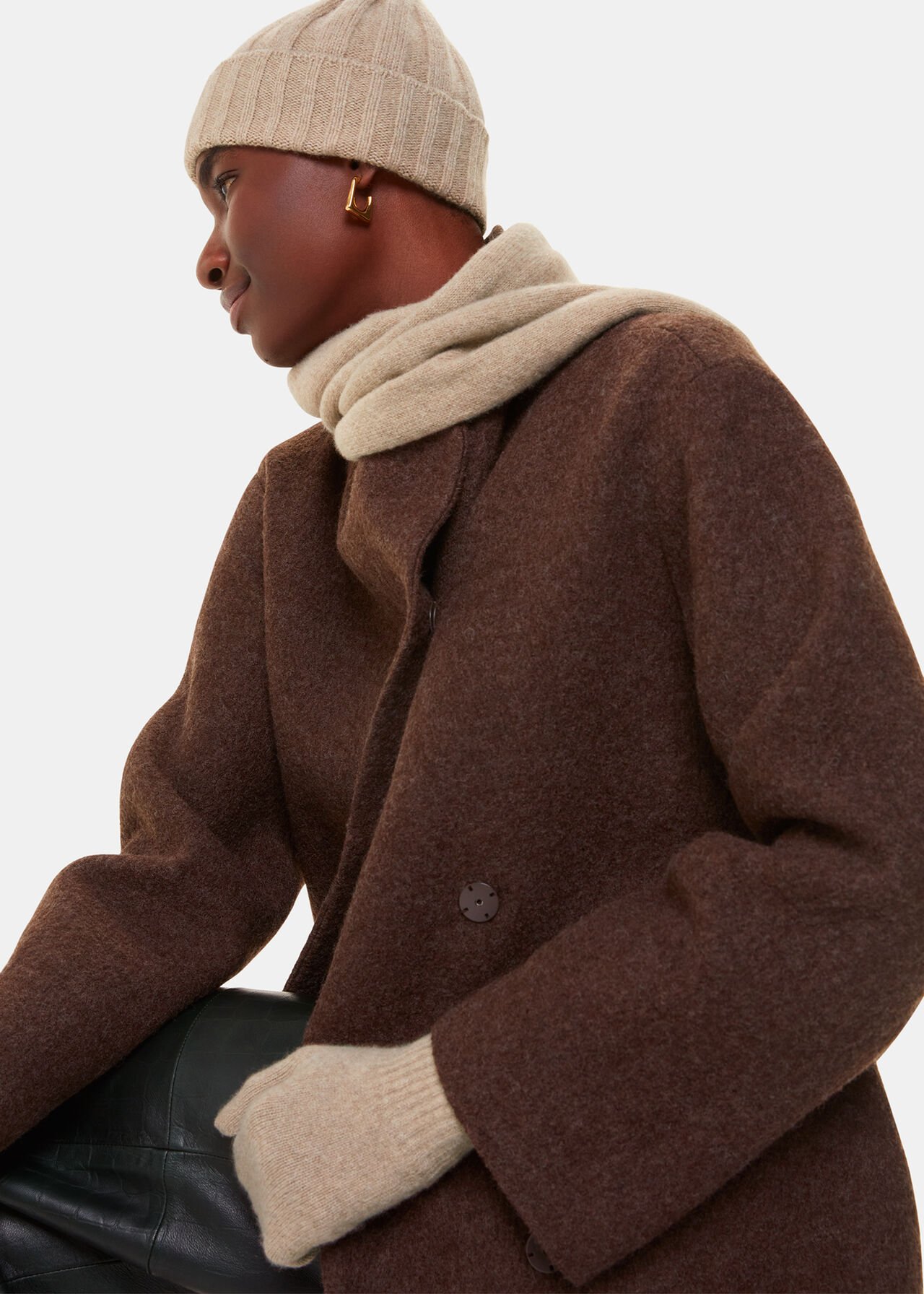 Cashmere Wool Blend Scarf