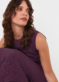 Lori Textured Midi Dress