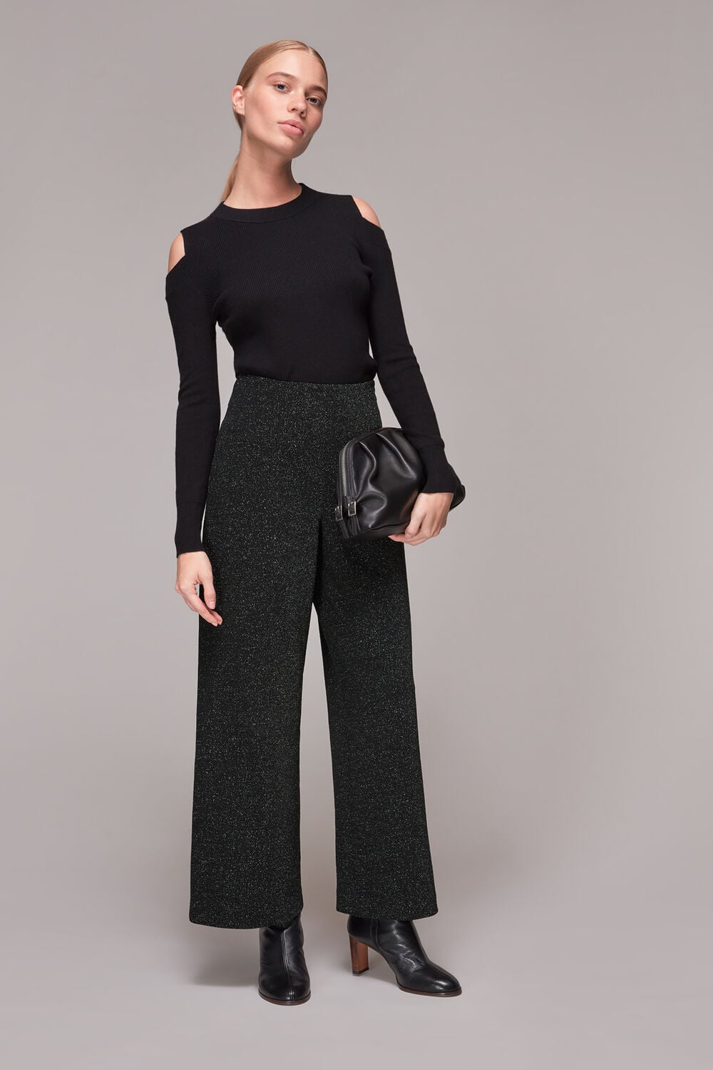 Ava Sparkle Ponte Trouser