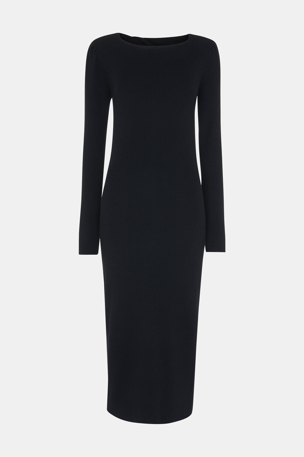 Cut Out Twist Knitted Dress