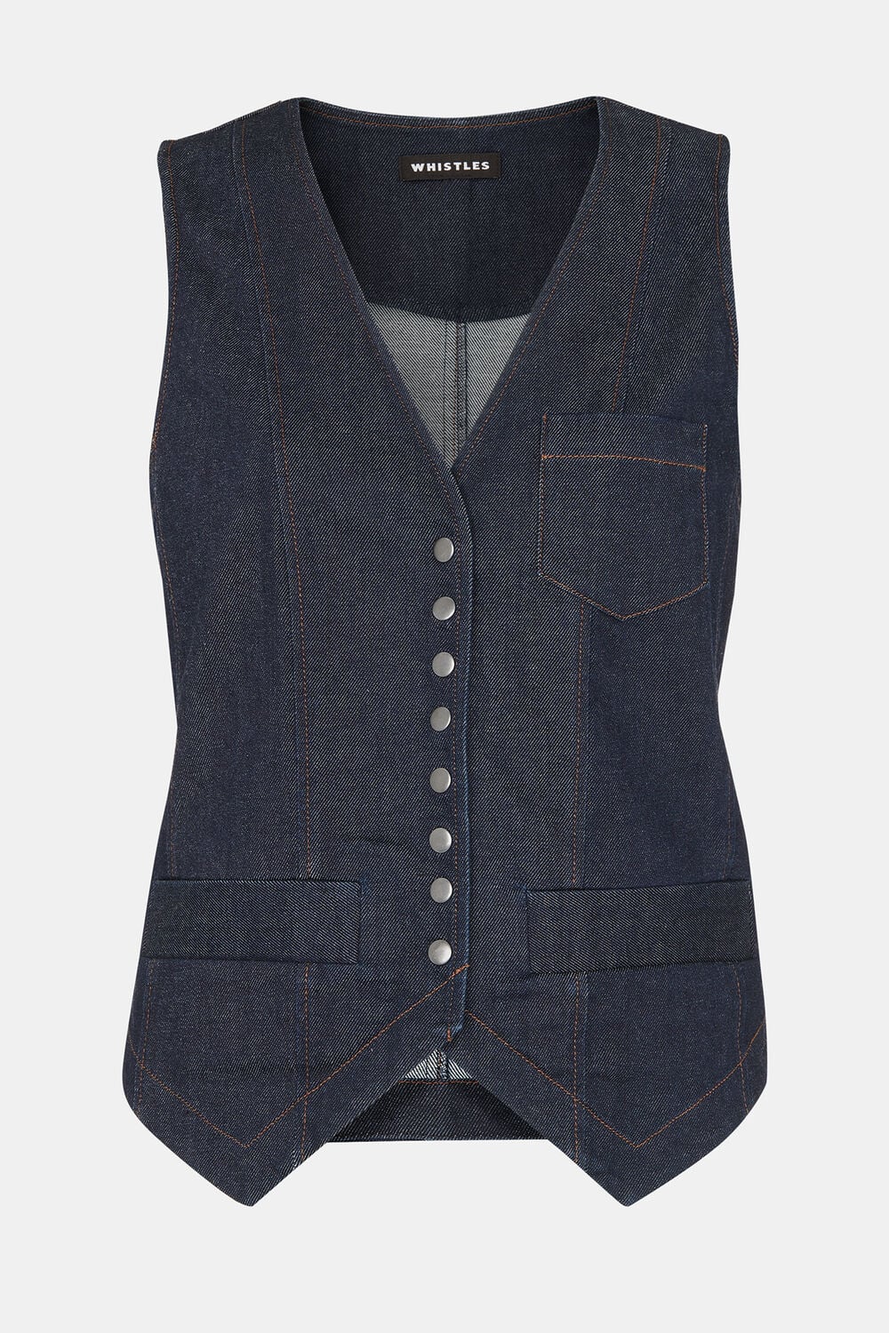 Joanna Denim Waistcoat