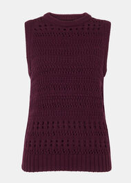 Chunky Cotton Pointelle Tank