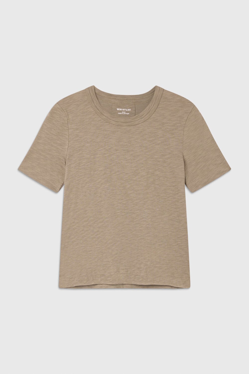 Sage Green Rosa Double Trim T-Shirt