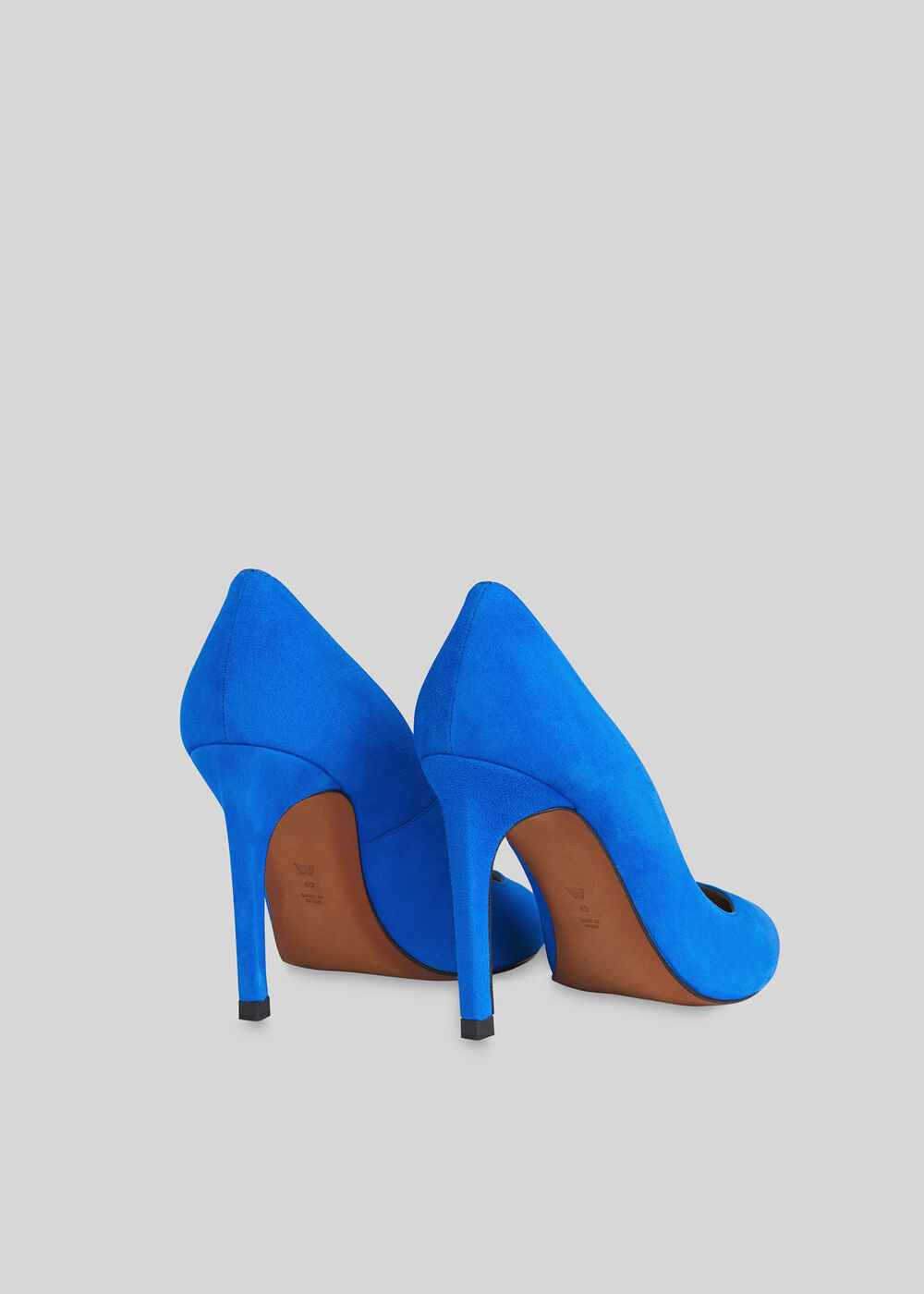 Cornel Suede Point Pump Blue