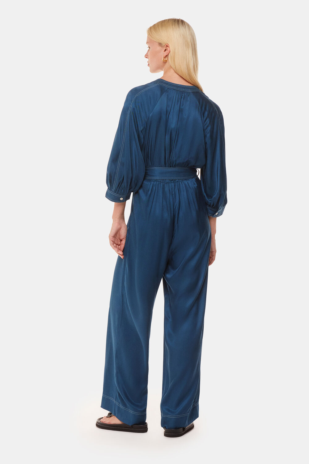 Mabel Topstitch Jumpsuit