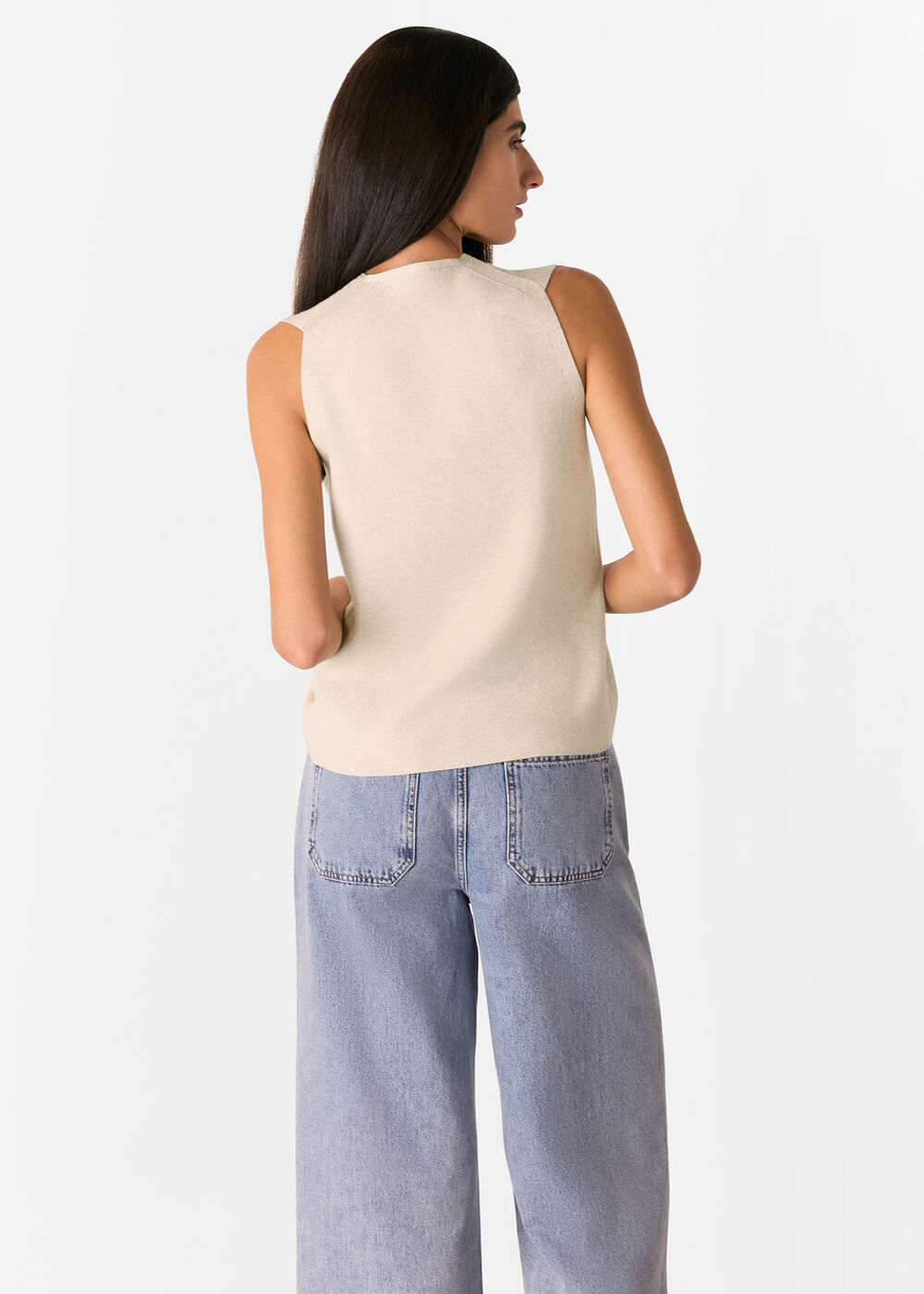 Tie Front Detail Tank