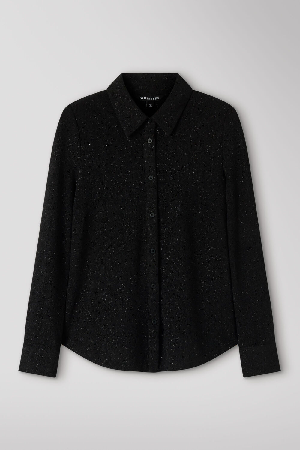 Black Eva Sparkle Shirt