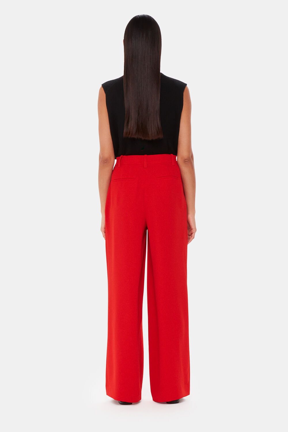 Harper Crepe Wide Leg Trouser