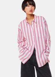 Stripe Oversize Shirt
