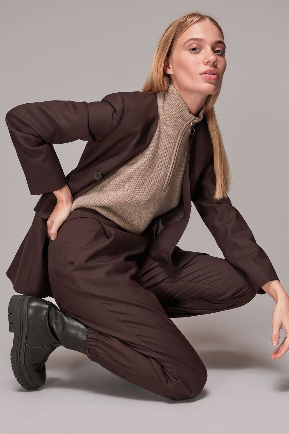 Knole Sock Chunky Chelsea Boot