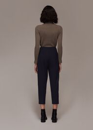 Lila Tapered Ponte Trouser