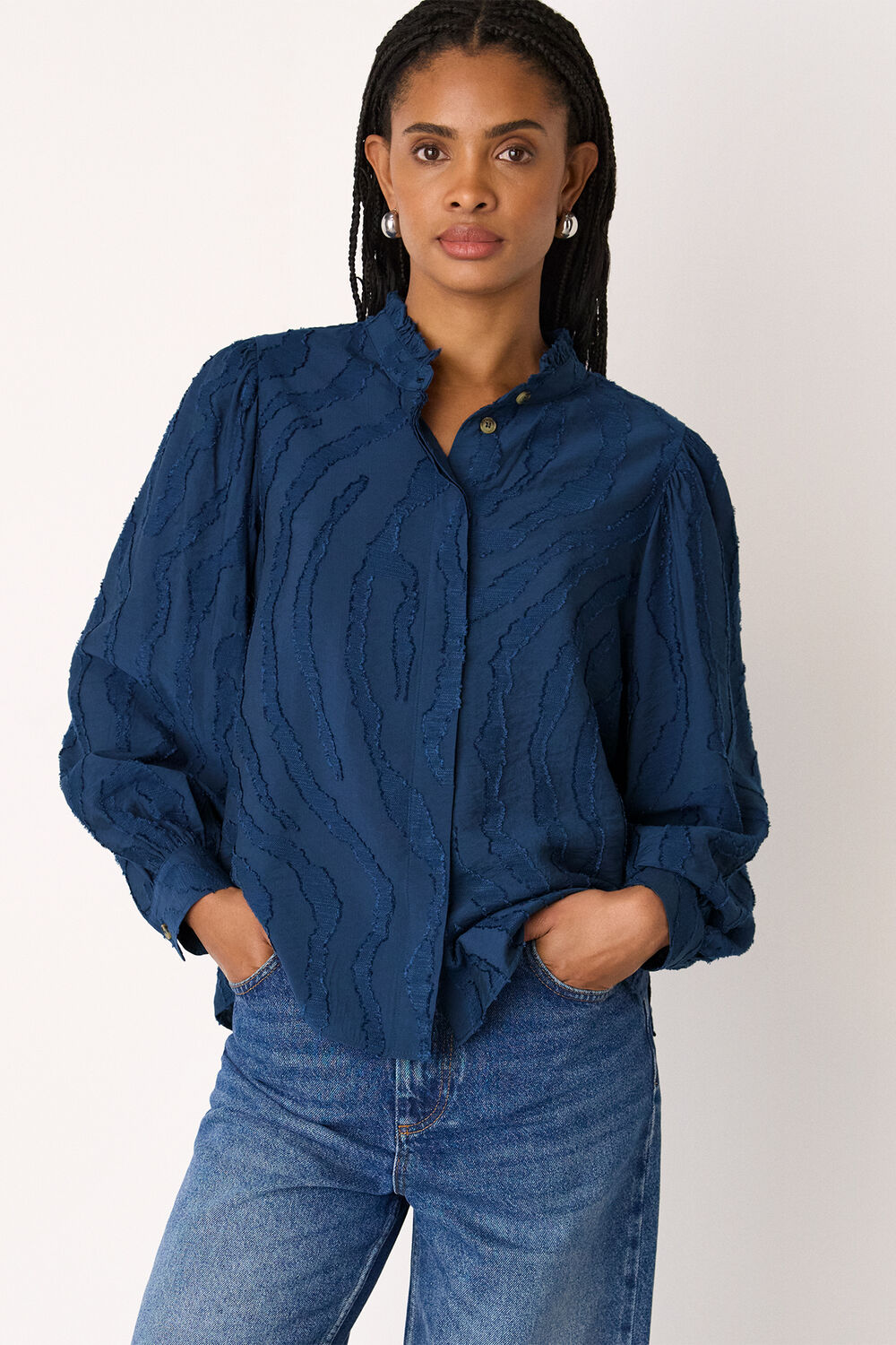 Animal Textured Shirt