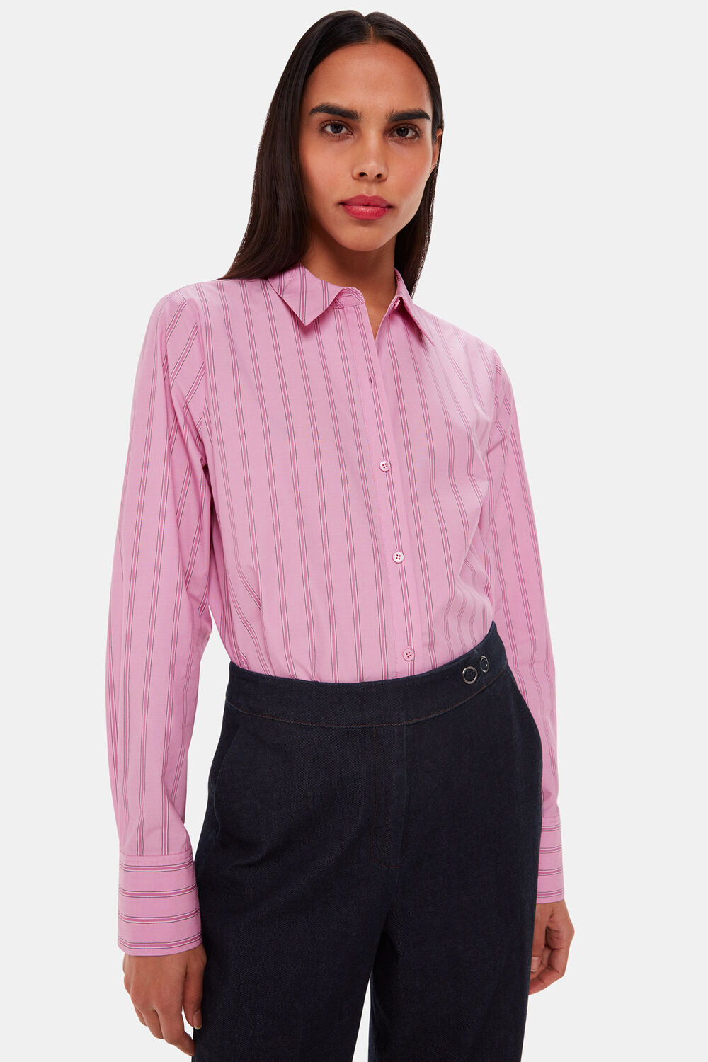 Stripe Boxy Fit Shirt