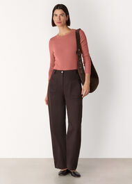 Essential Ribbed Crew