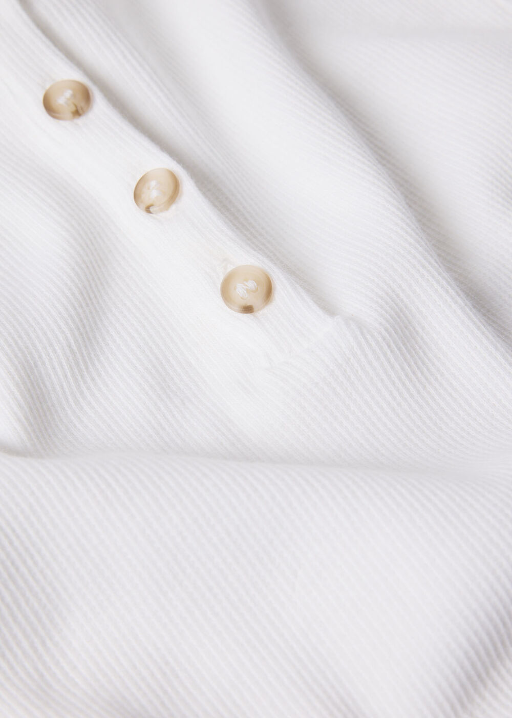 Henley Button Front Tank
