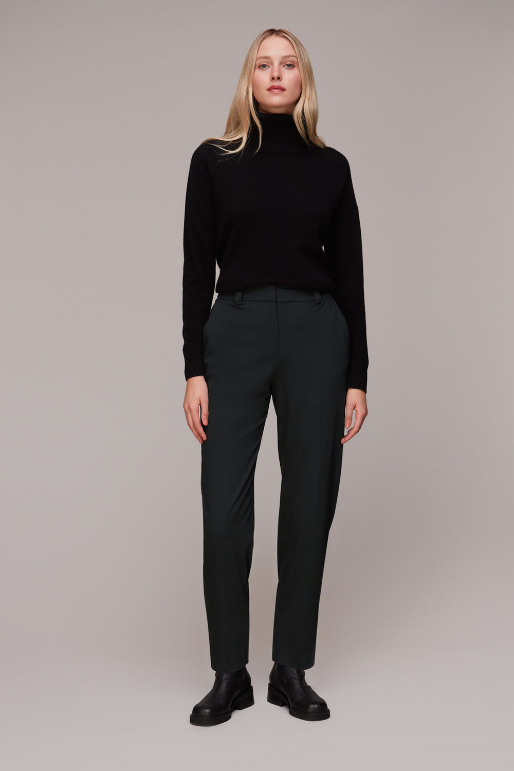 Black Lucie Cigarette Trouser