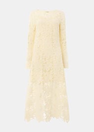 Floral Crochet Knit Dress