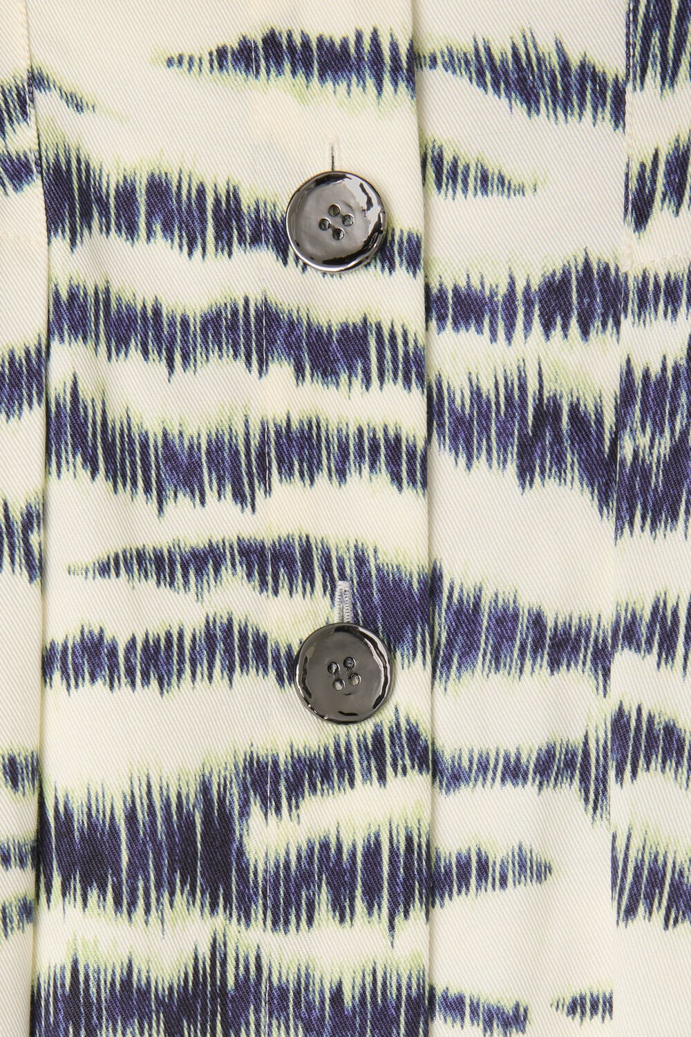 Ivory Feathered Tiger Midi Dress