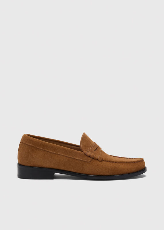Brown Manny Suede Loafer