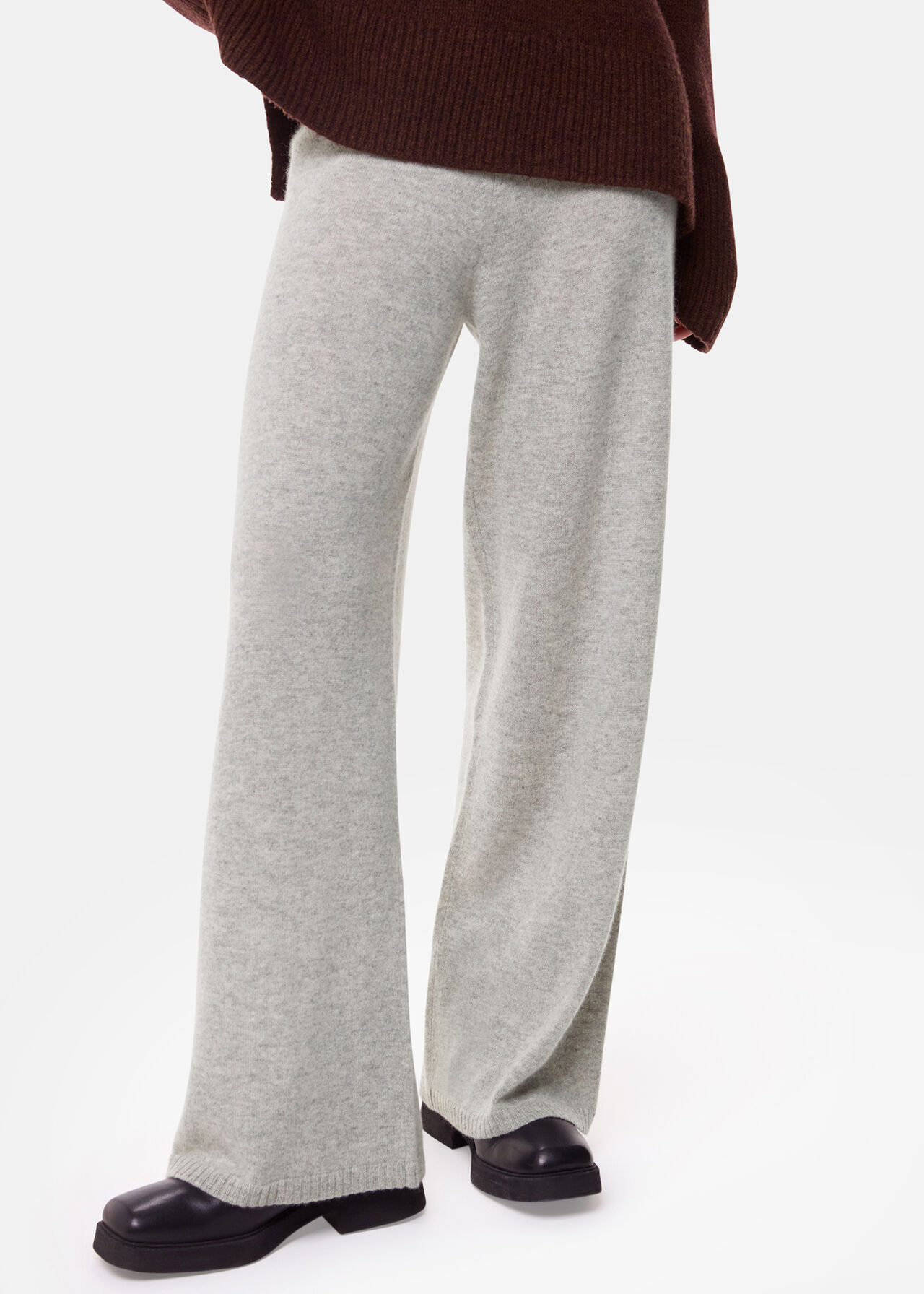 Cashmere Straight Leg Jogger
