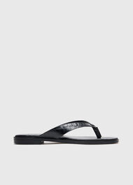 Croc Embossed Flip Flop