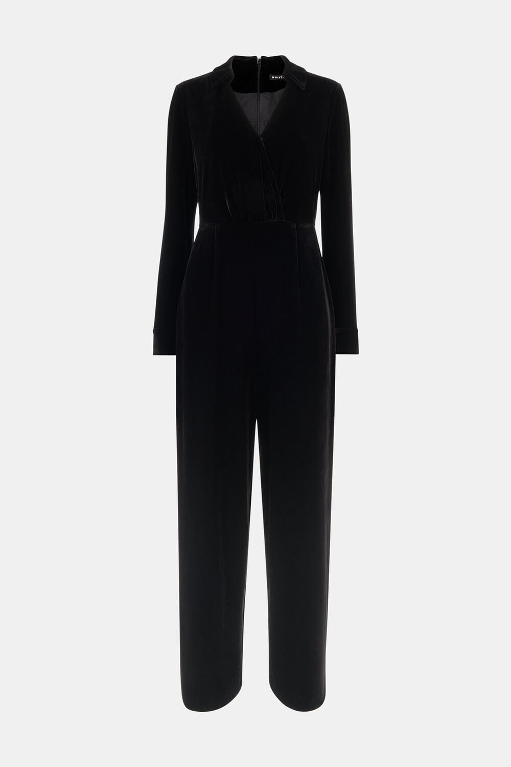 Wrap Velvet Jumpsuit